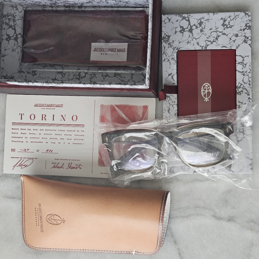 Jacques Marie Mage TORINO in CHARCOAL Full Set-LTD Batch Of 400 Pieces-RX